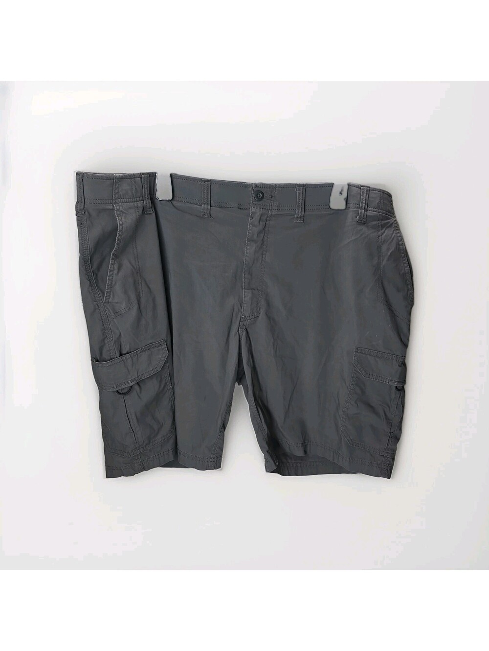 Lee Extreme Motion Men's Size 50 Cargo Shorts Gray Elastic Stretch Waist